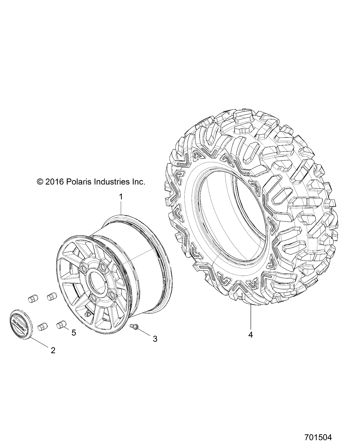 WHEELS, REAR - Z18VFE92BB/BM/BS/BU/LBK (701504)