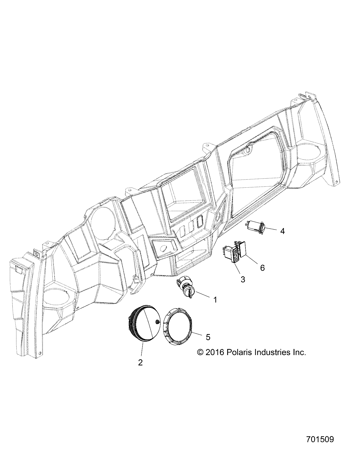 ELECTRICAL, DASH INSTRUMENTS and CONTROLS - R17RMA57N1 (701509)