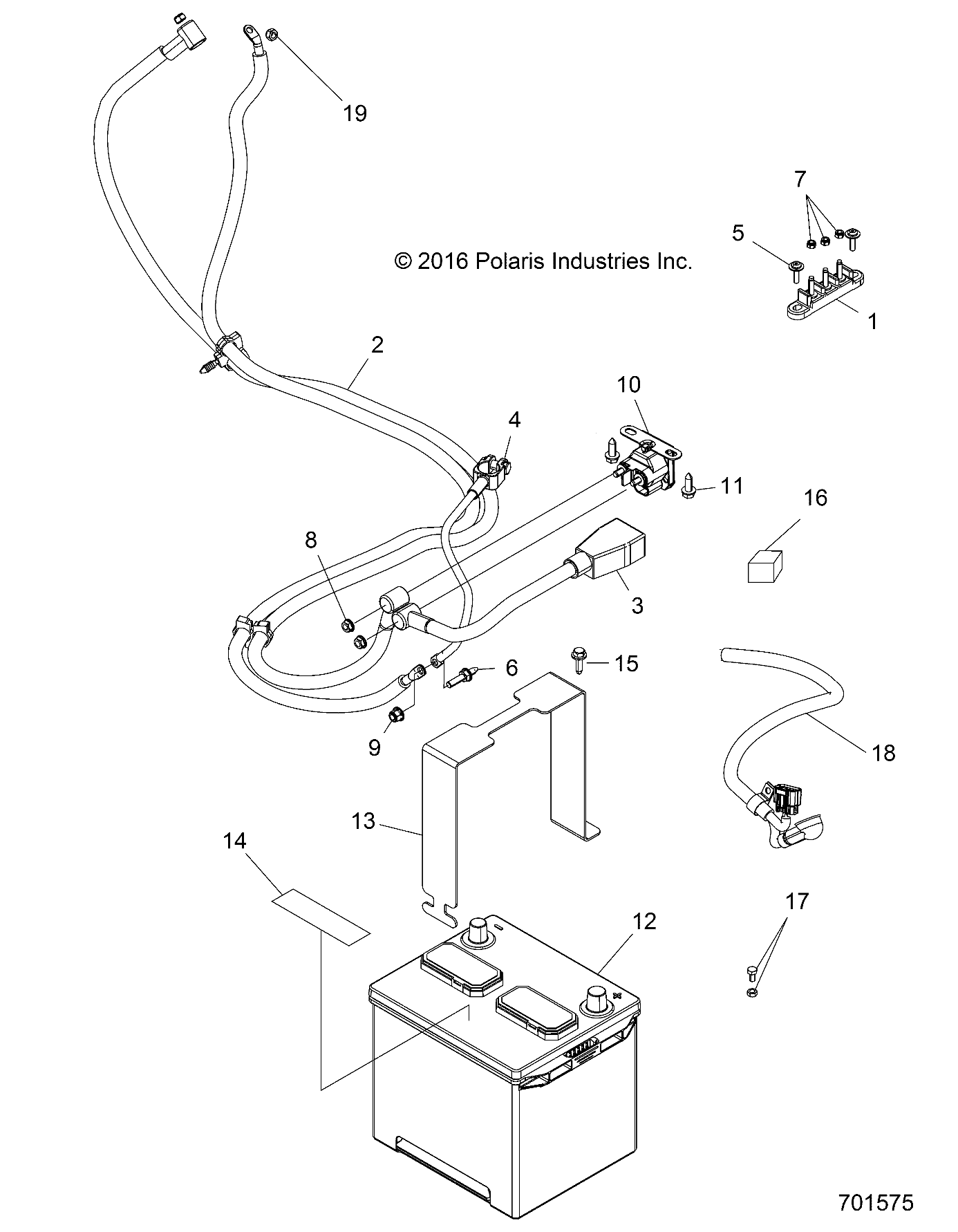 ELECTRICAL, BATTERY - R17RV_99 ALL OPTIONS (701575)