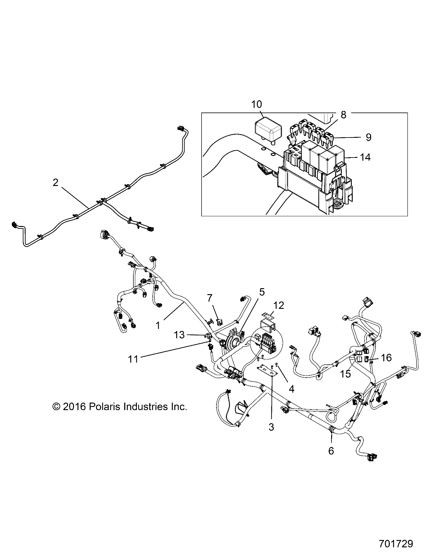 ELECTRICAL, HARNESS - R17RT_99 ALL OPTIONS (701729)