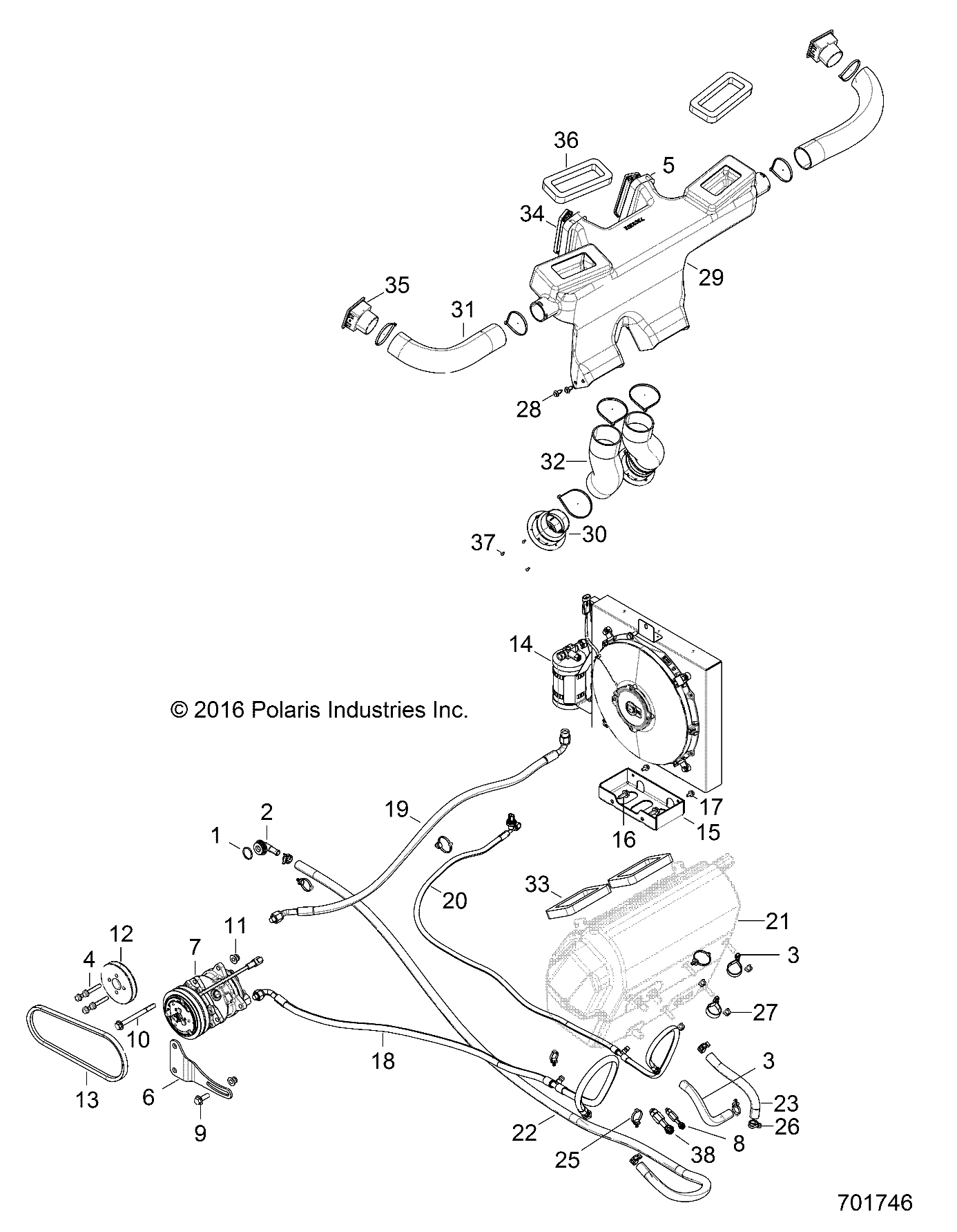 BODY, HVAC - R17B2PD1AA (701746)