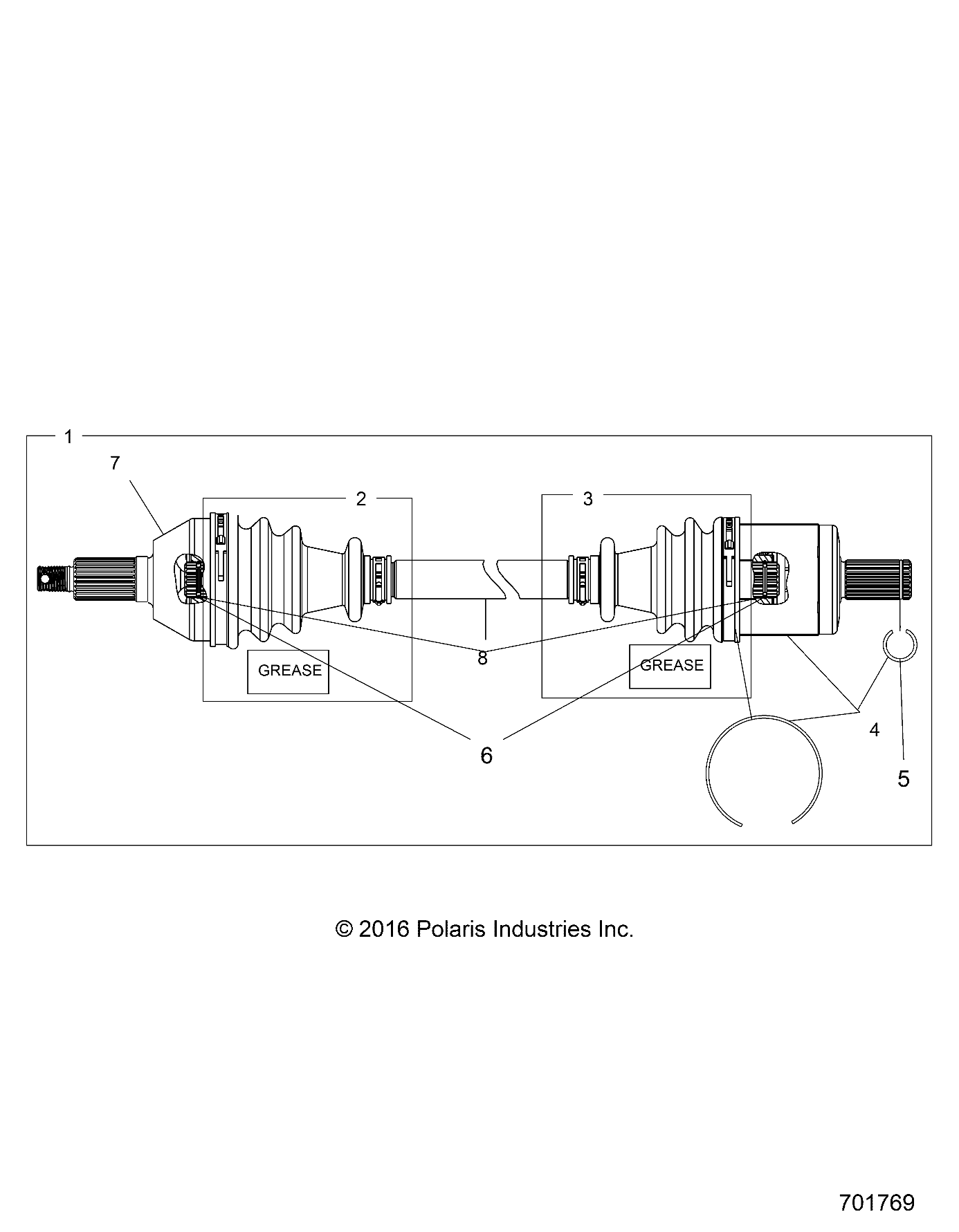 DRIVE TRAIN, FRONT DRIVE SHAFT - R17RMAL4G9 (701769)