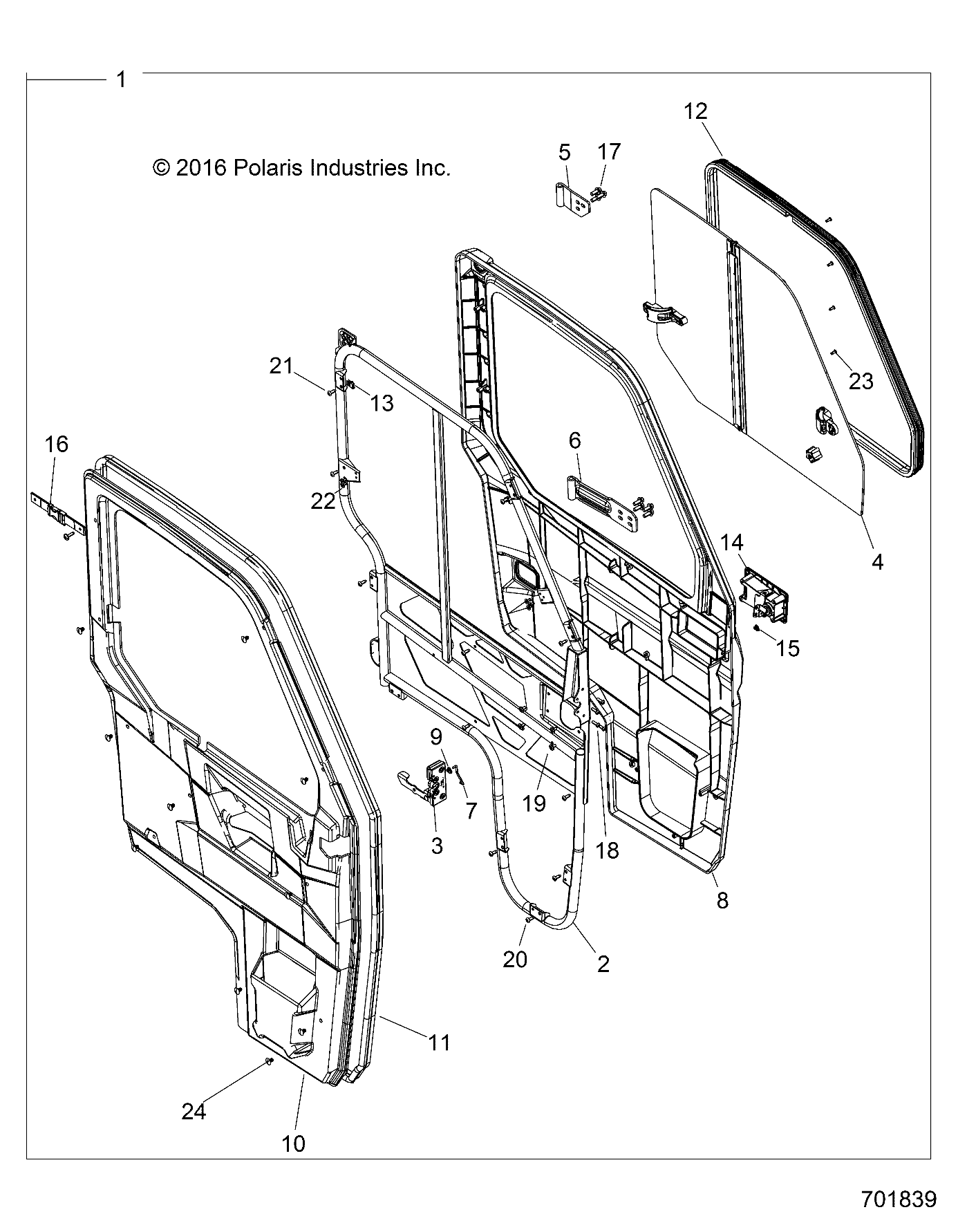 BODY, DOOR, FULL - R18RVU99AS (701839)