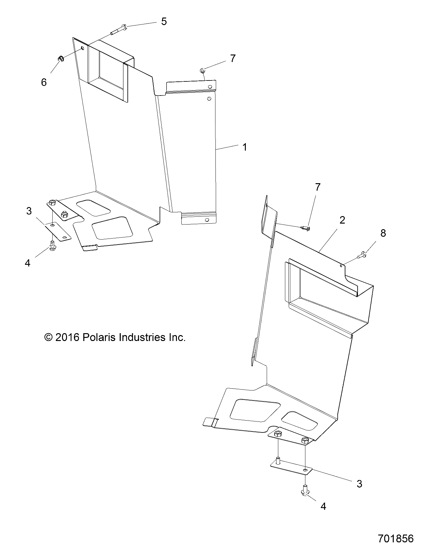 BODY, MUD GUARD - R18RTED1N1 (701856)