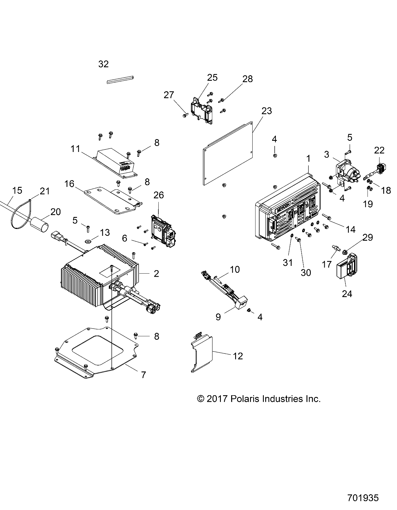 ELECTRICAL, MODULES and CONTROLLERS - R18RMAL4G9 (701935)