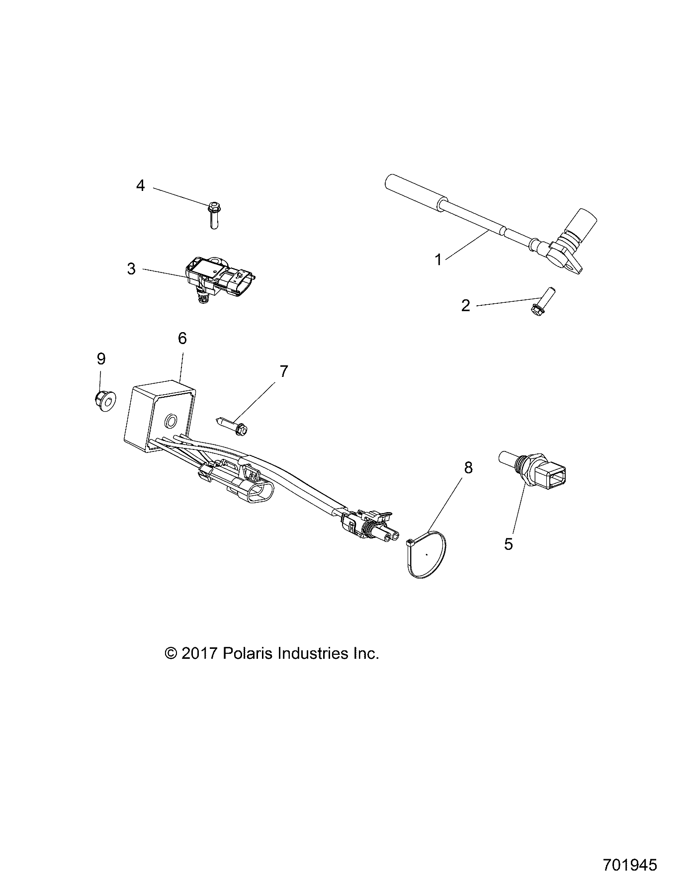 ELECTRICAL, SENSORS and MODULES - R18RVU99AS (701945)