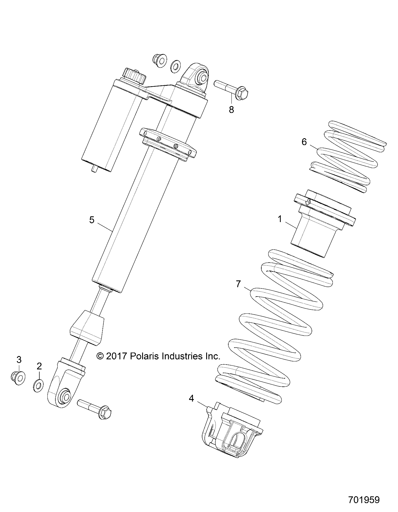 SUSPENSION, FRONT SHOCK MOUNTING - Z18VFE92NB/NU (701959)