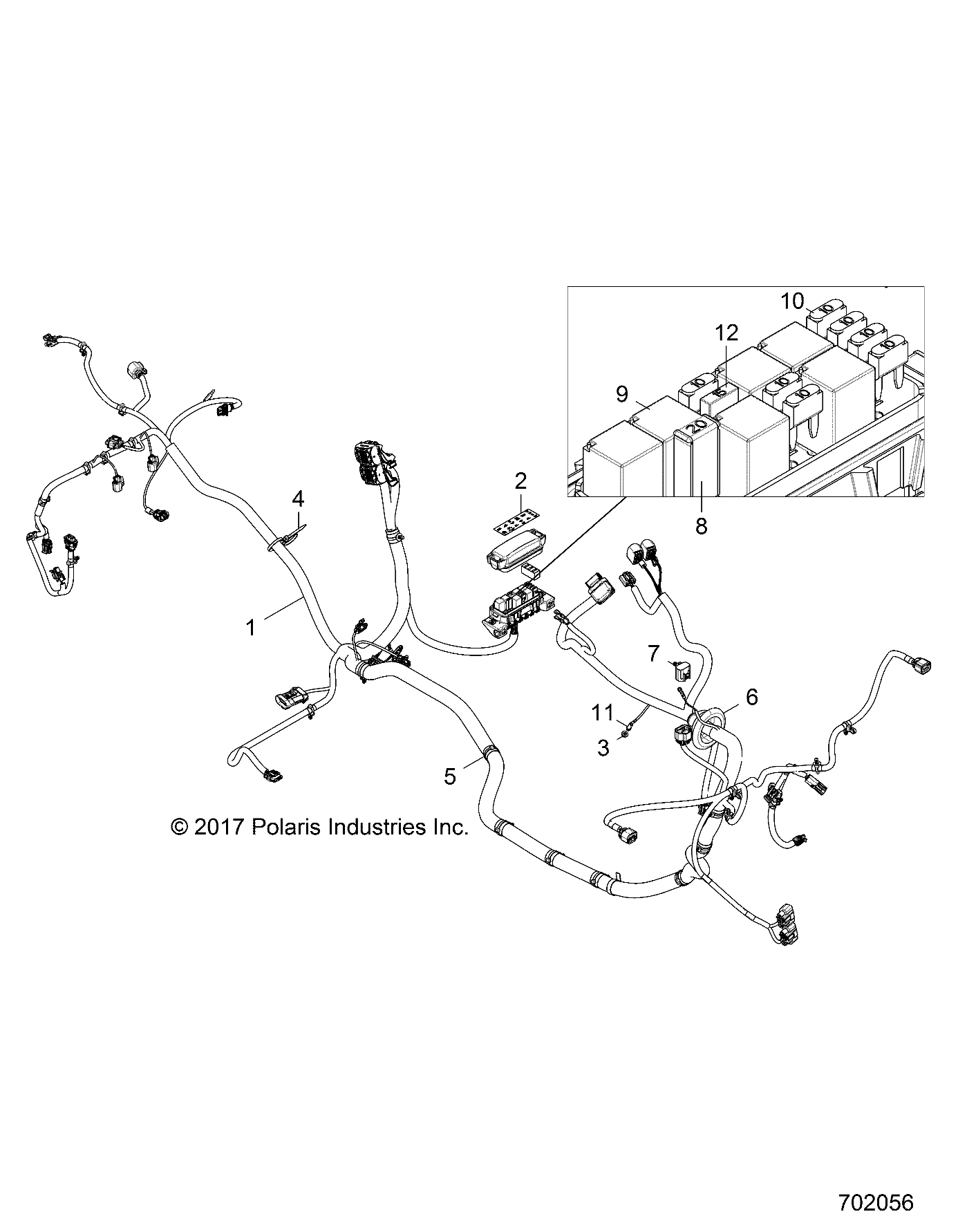 ELECTRICAL, WIRE HARNESS - Z19VAA87A2 (702056)