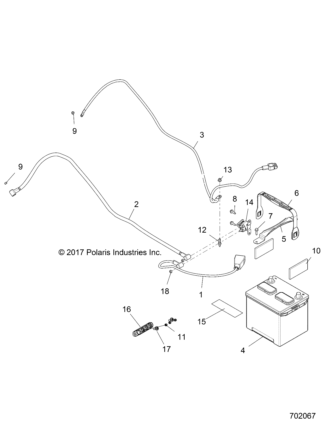 ELECTRICAL, BATTERY - Z19VBA87A2/E87AG/AK/LG (702067)