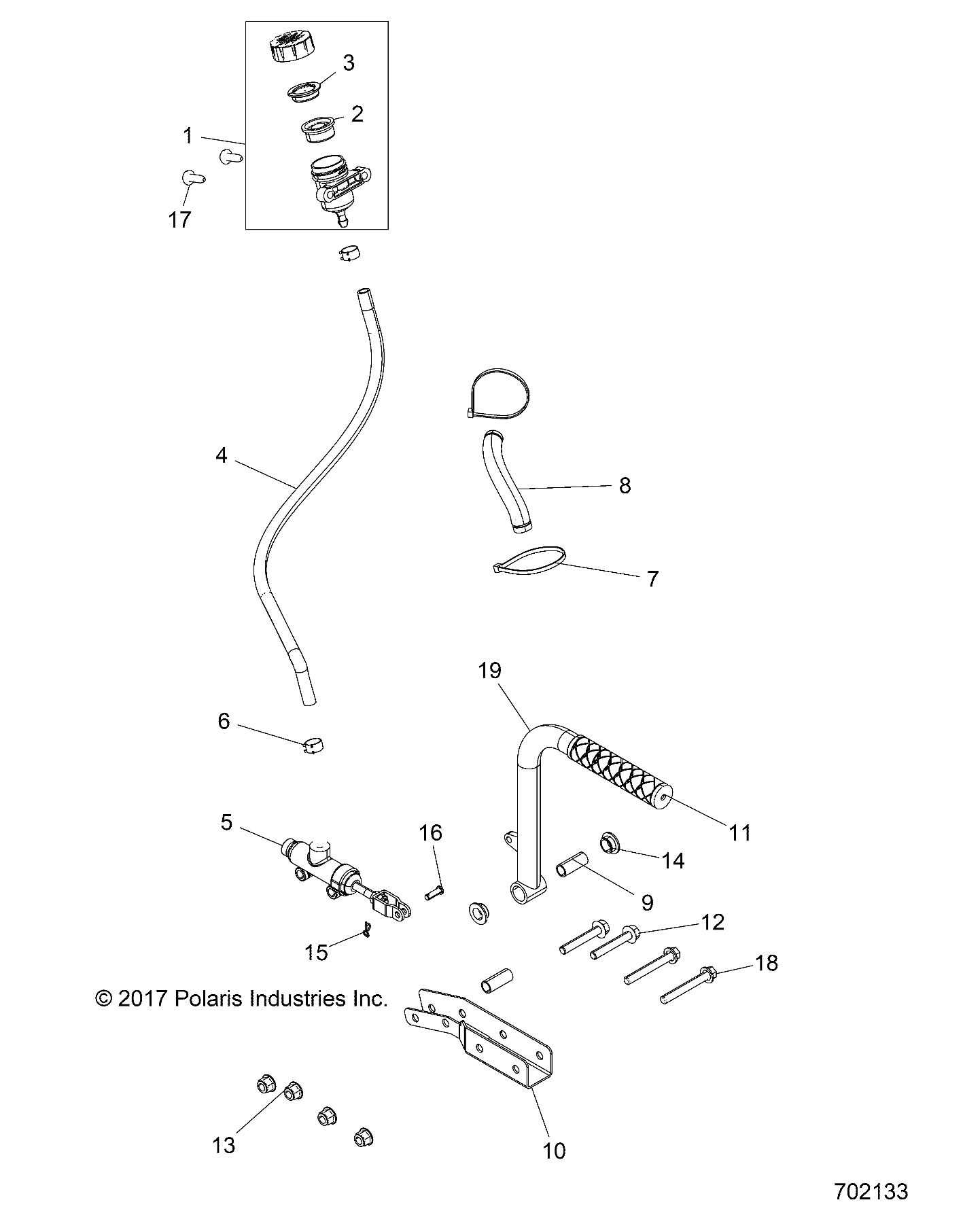 BRAKES, SECONDARY BRAKE - Z18VDS92CF/CU (702133)