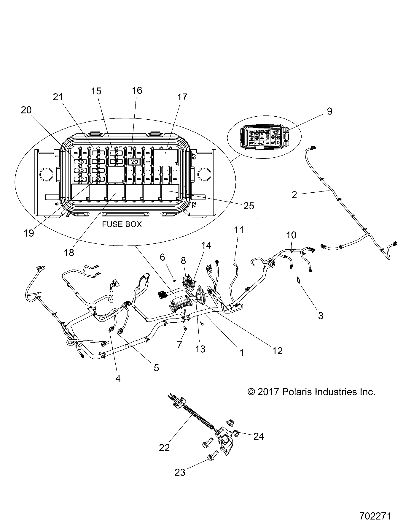 ELECTRICAL, WIRE HARNESSES - R18RTAD1B1/ED1N1 (702271)