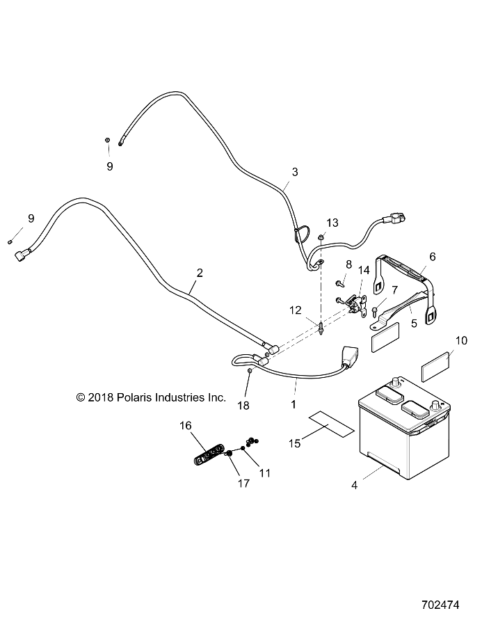 ELECTRICAL, BATTERY - Z19VBE99AM/BM/LM (702474)