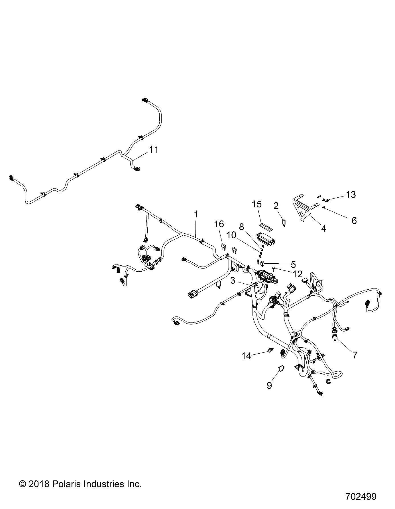 ELECTRICAL, WIRE HARNESSES - R19RCA57A1/A4/B1/B4 (702499)