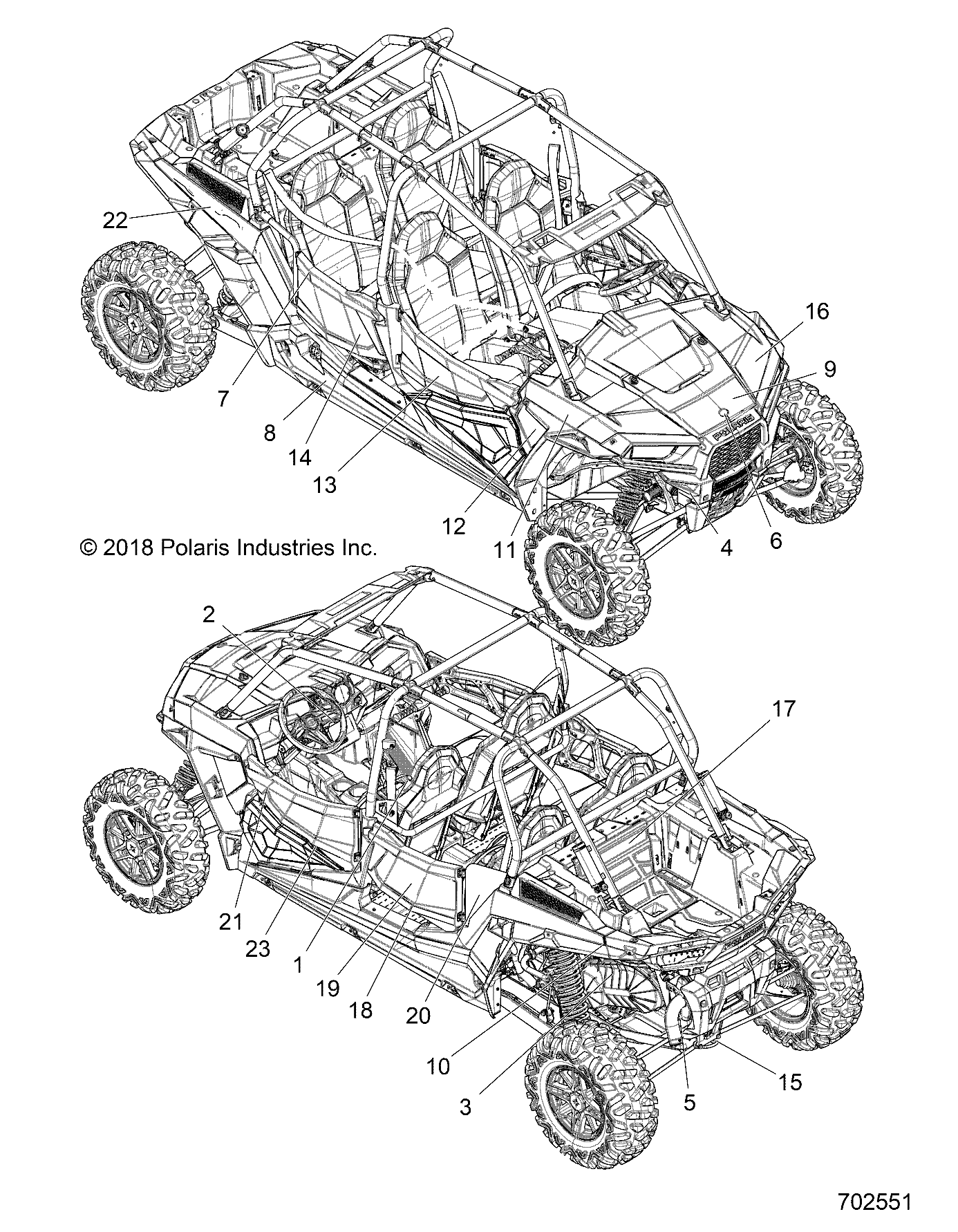 BODY, DECALS - Z19VFE99NK (702551)