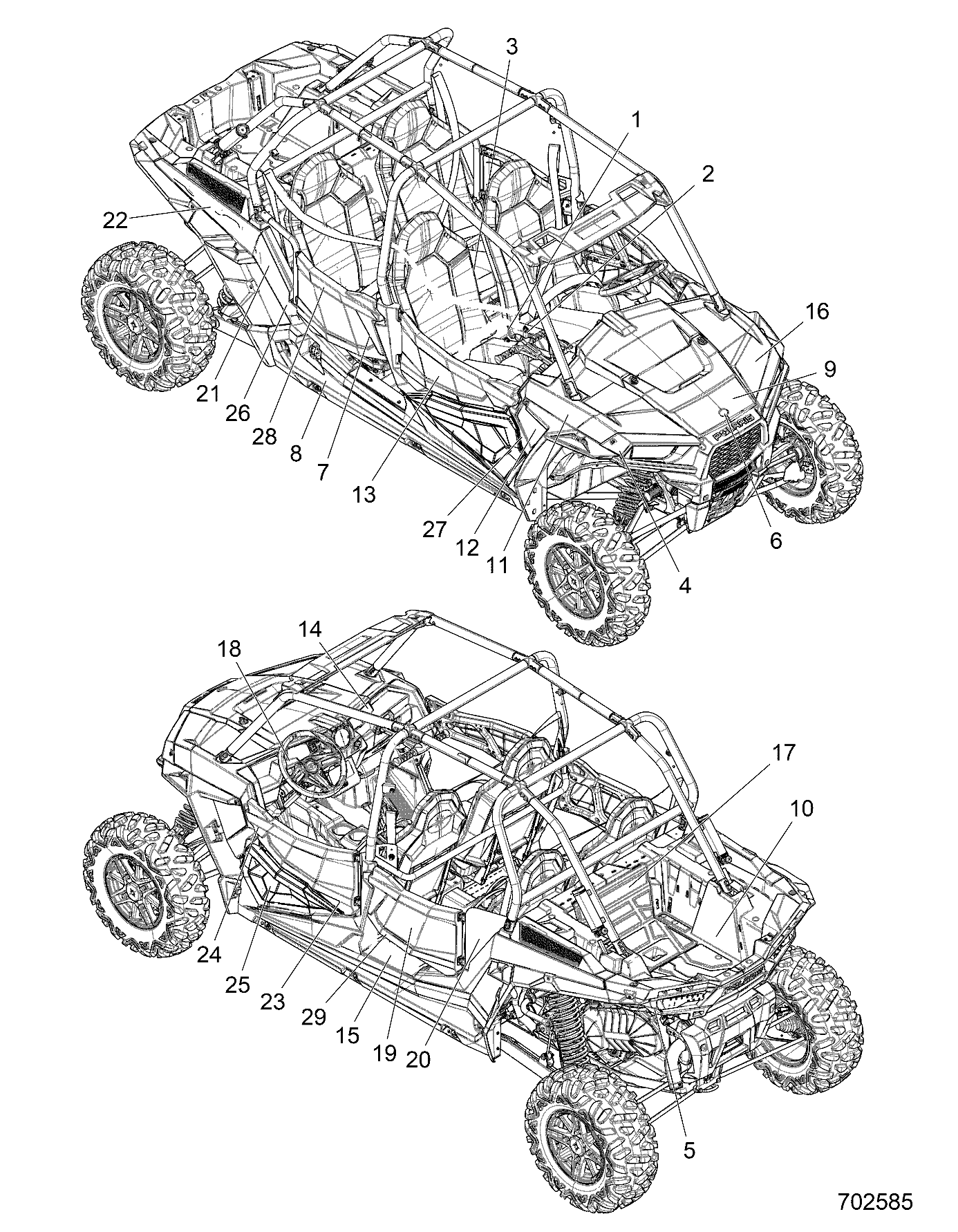 BODY, DECALS - Z20N4E99AC/AL/AN/BC/BL/BN/M99AL/K99AF/AK/BF/BK (702585)