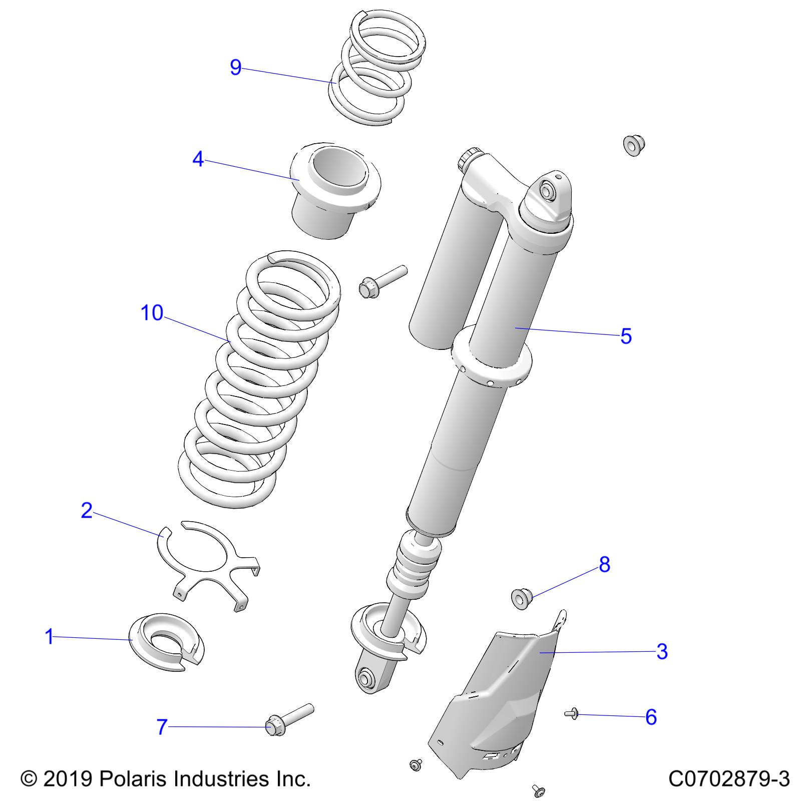 SUSPENSION, REAR SHOCK MOUNTING, STANDARD/PREMIUM - Z21R4E92BD/BJ (C0702879-3)