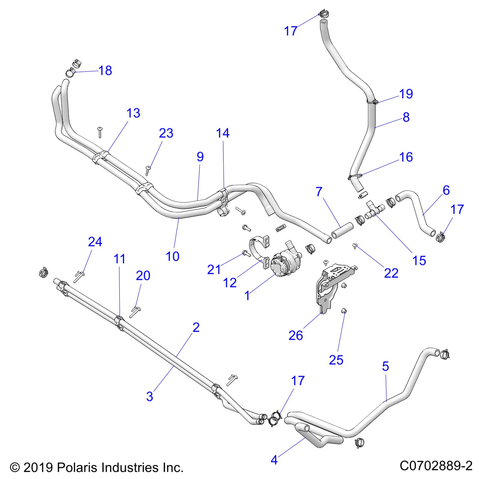 ENGINE, COOLING ROUTING MANIFOLD - Z21RAE92BD/BJ (C0702889-2)