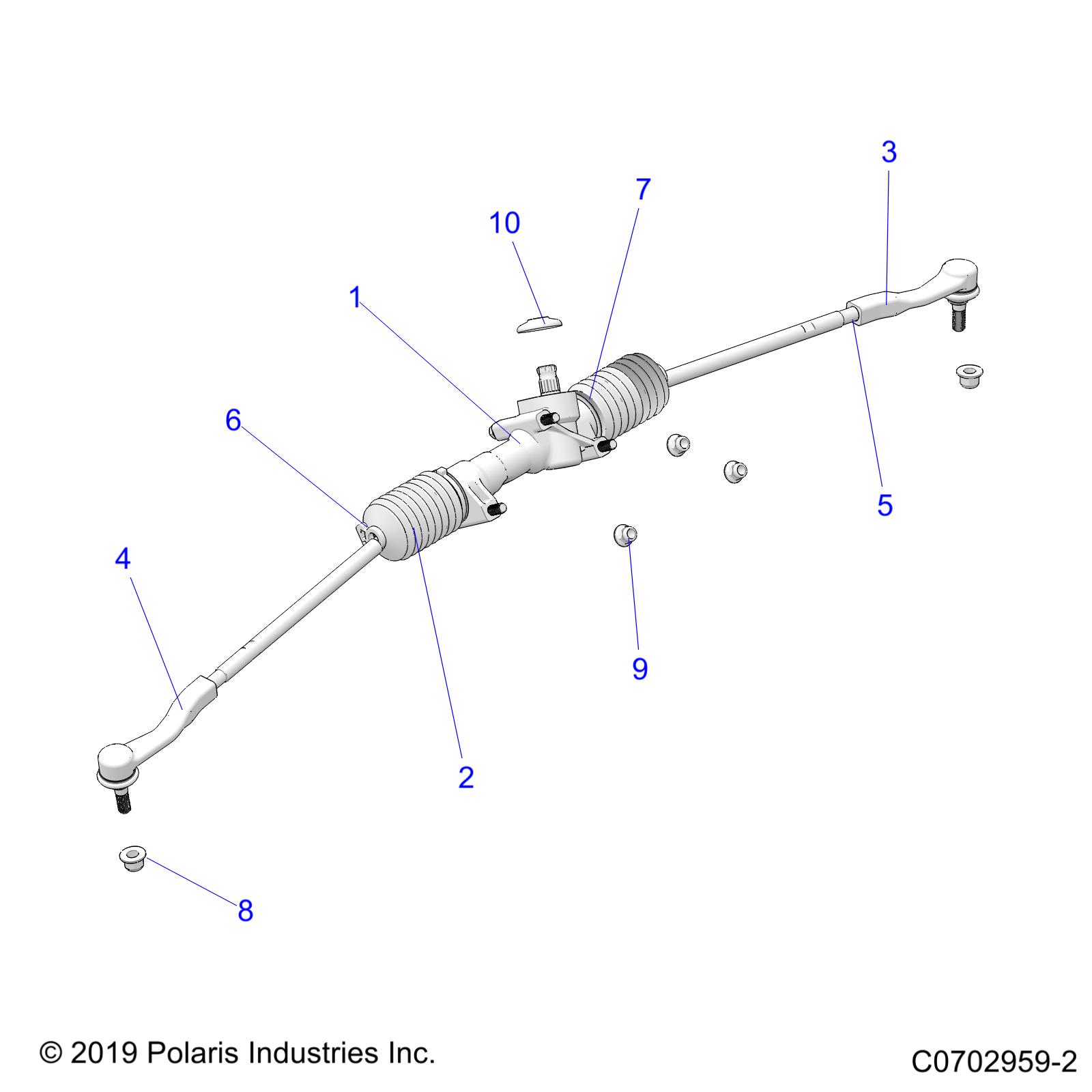 STEERING, STEERING ARM - D20BBP99A4/B4/FP99A4 (C0702959-2)