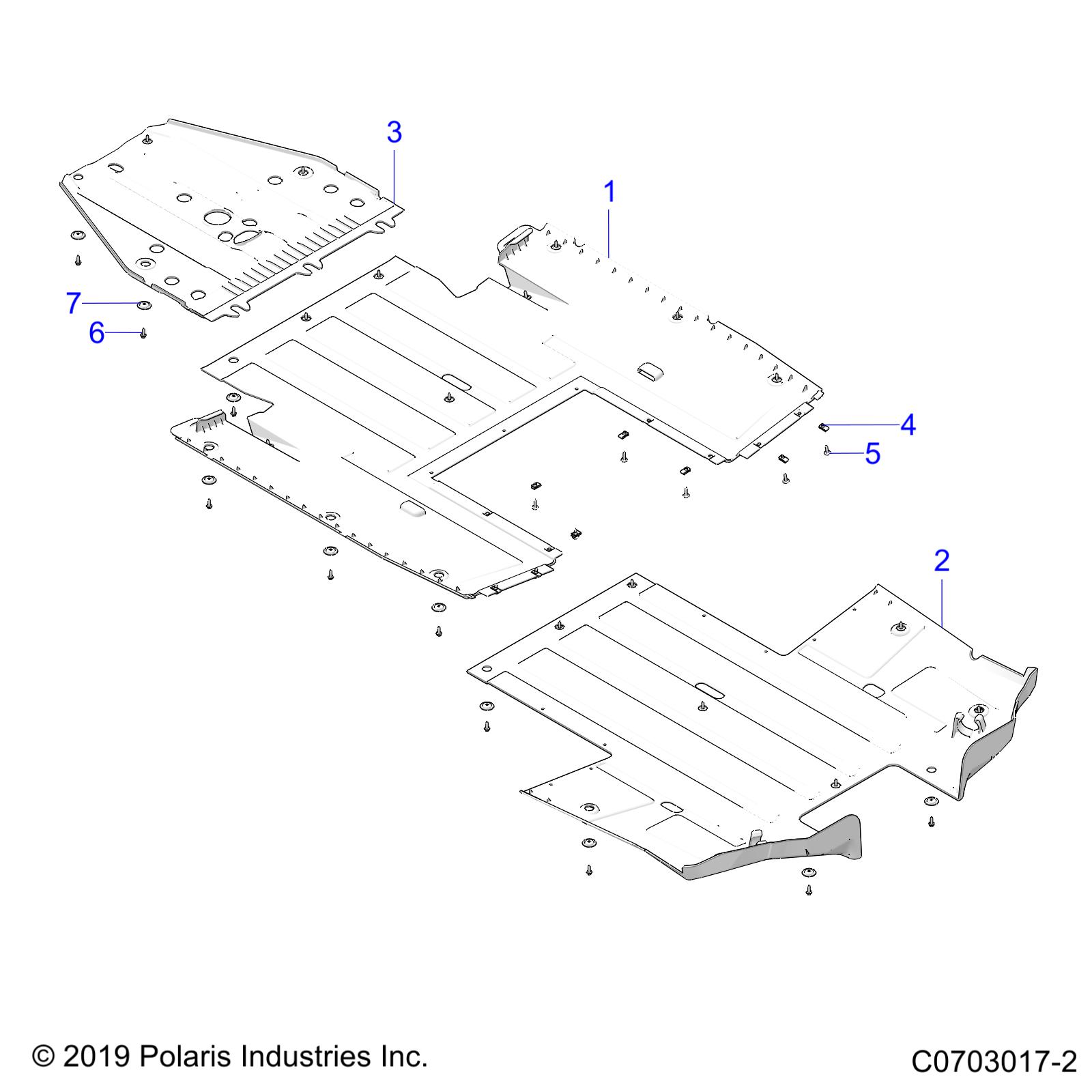 CHASSIS, SKID PLATES - Z22M4D92AJ/AK/BJ/BK (C0703017-2)