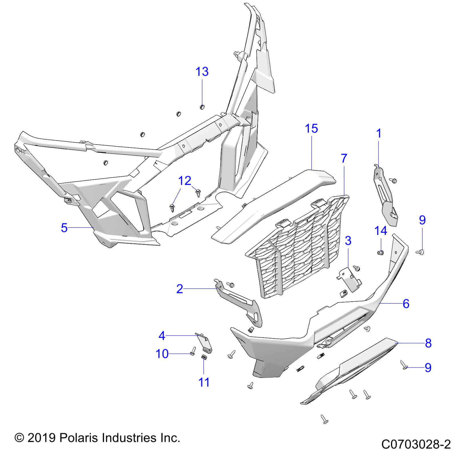 BODY, FRONT BUMPER - Z20R4_92AC/BC/AE/BE/AK/BK/AR/BR/AH/BH/AT/BT/LE/LT/LC  (C0703028-2)