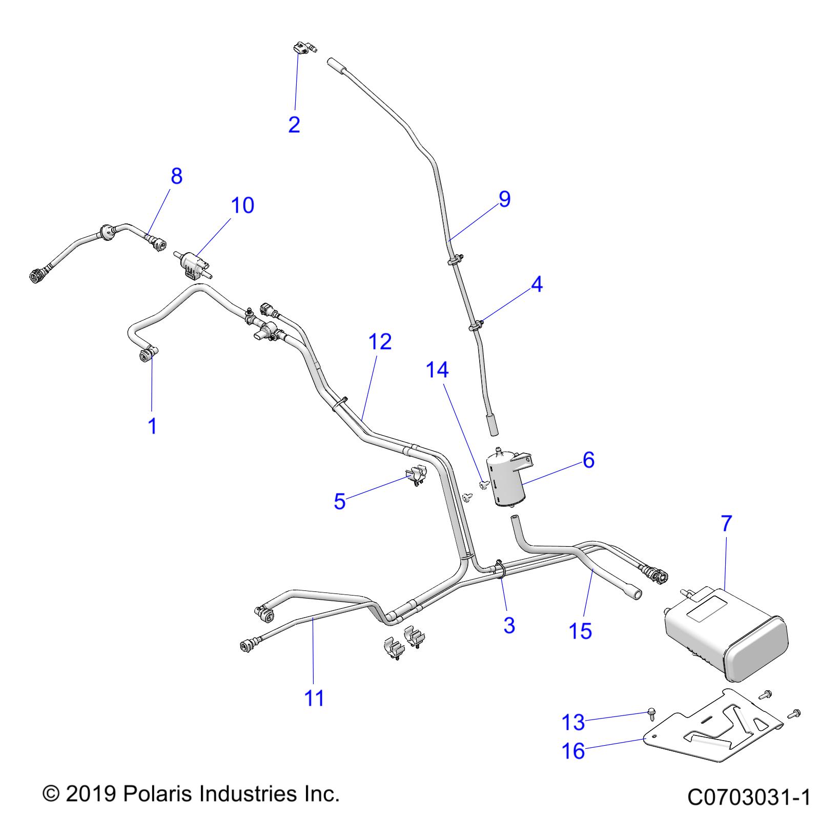 BODY, FUEL LINES, EVAP - Z20RA_92BC/BK/BR/BE/BH/BT (C0703031-1)