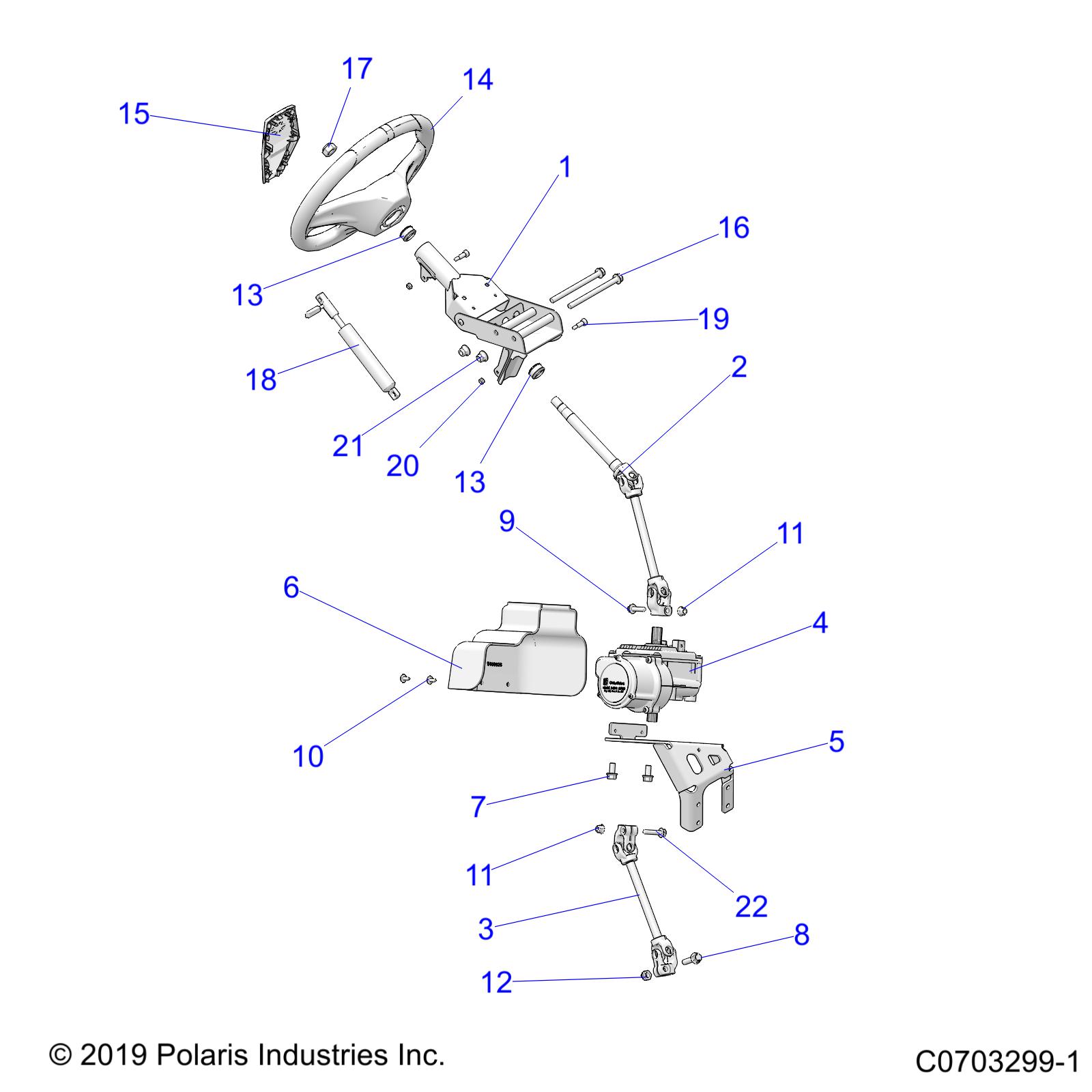 STEERING, STEERING ASM. - Z20NAE92KL (C0703299-1)