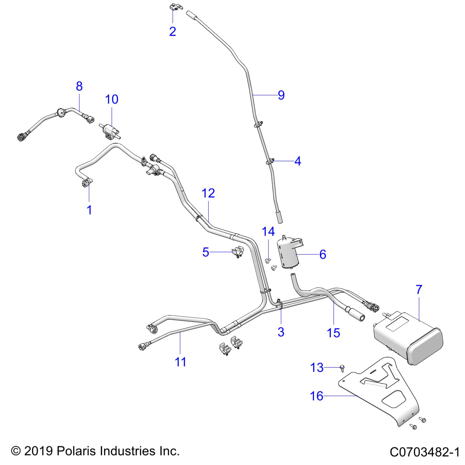 BODY, FUEL LINES, EVAP - Z20R4_92BC/BR/BE/BH/BT (C0703482-1)