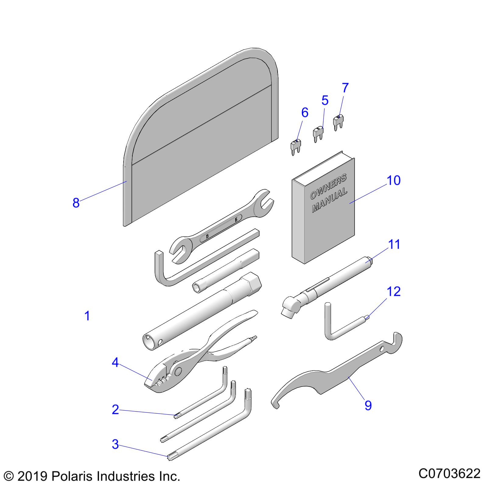 REFERENCE, OWNERS MANUAL AND TOOL KIT - Z21RAD92AC/AM/BC/BM (C0703622)