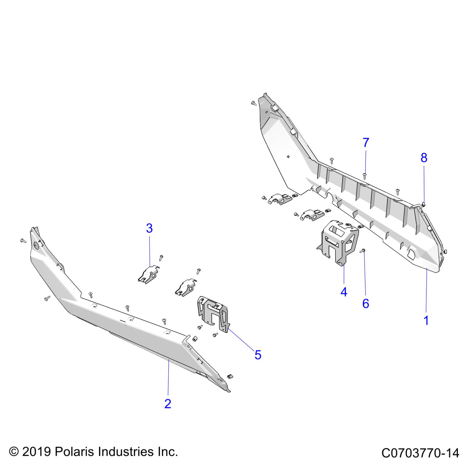 BODY, ROCKER - Z20RAB92LR/D92LC/E92LT (C0703770-14)