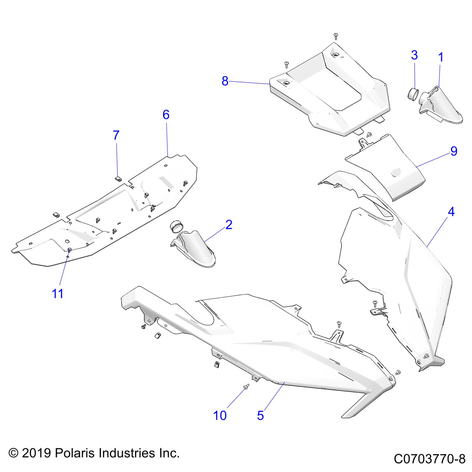 BODY, HOOD AND FENDERS - Z24GAE92A/92B (C0703770-8)