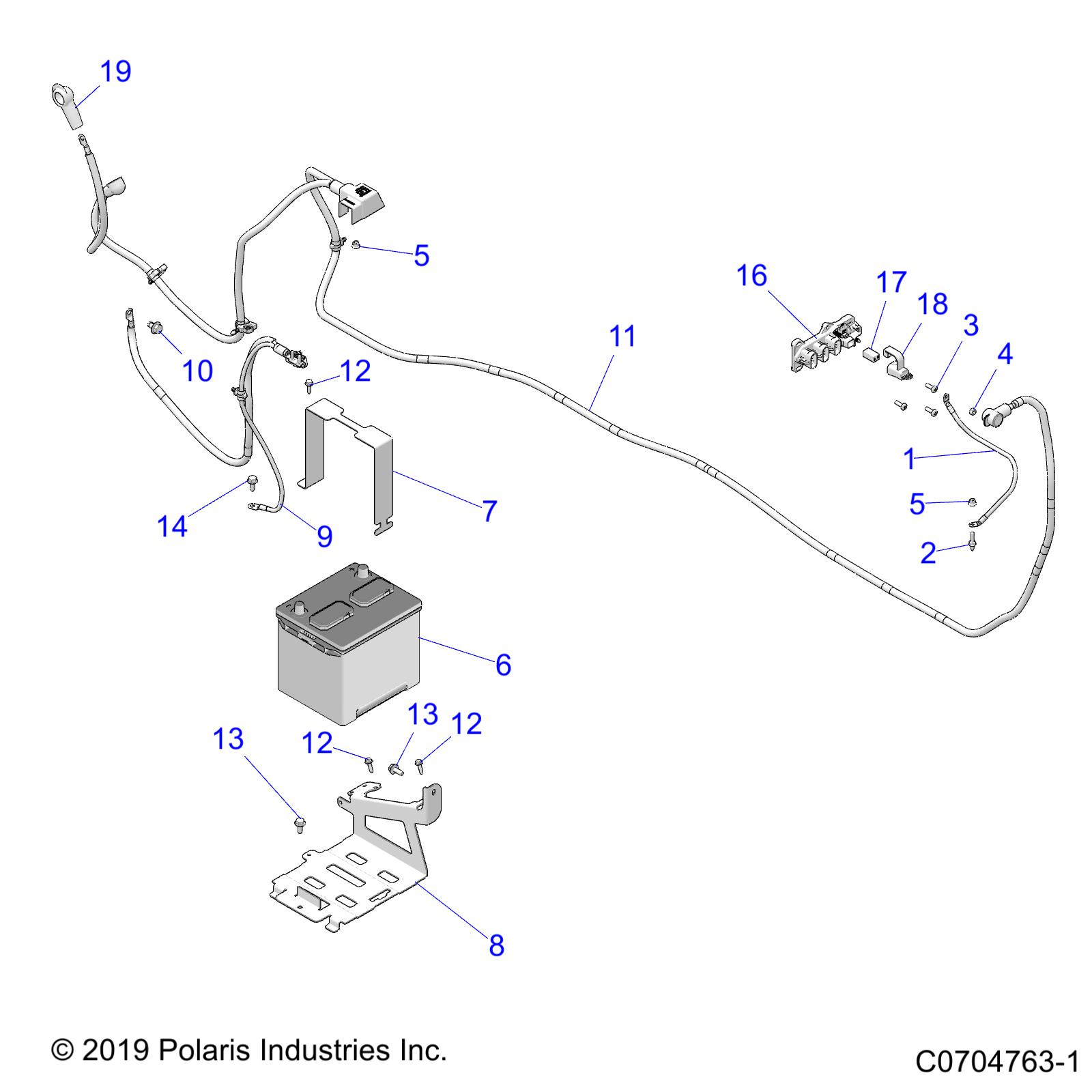 ELECTRICAL, BATTERY - D22P4ED4B4/FD4B4 (C0704763-1)