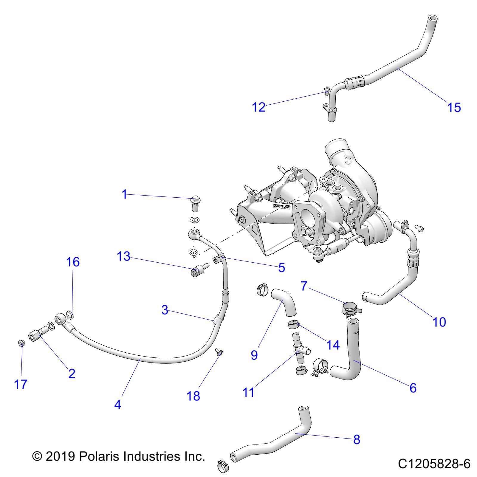 ENGINE, TURBO, COOLING AND OIL - Z21R4D92AM/BM/AC/BC (C1205828-6)