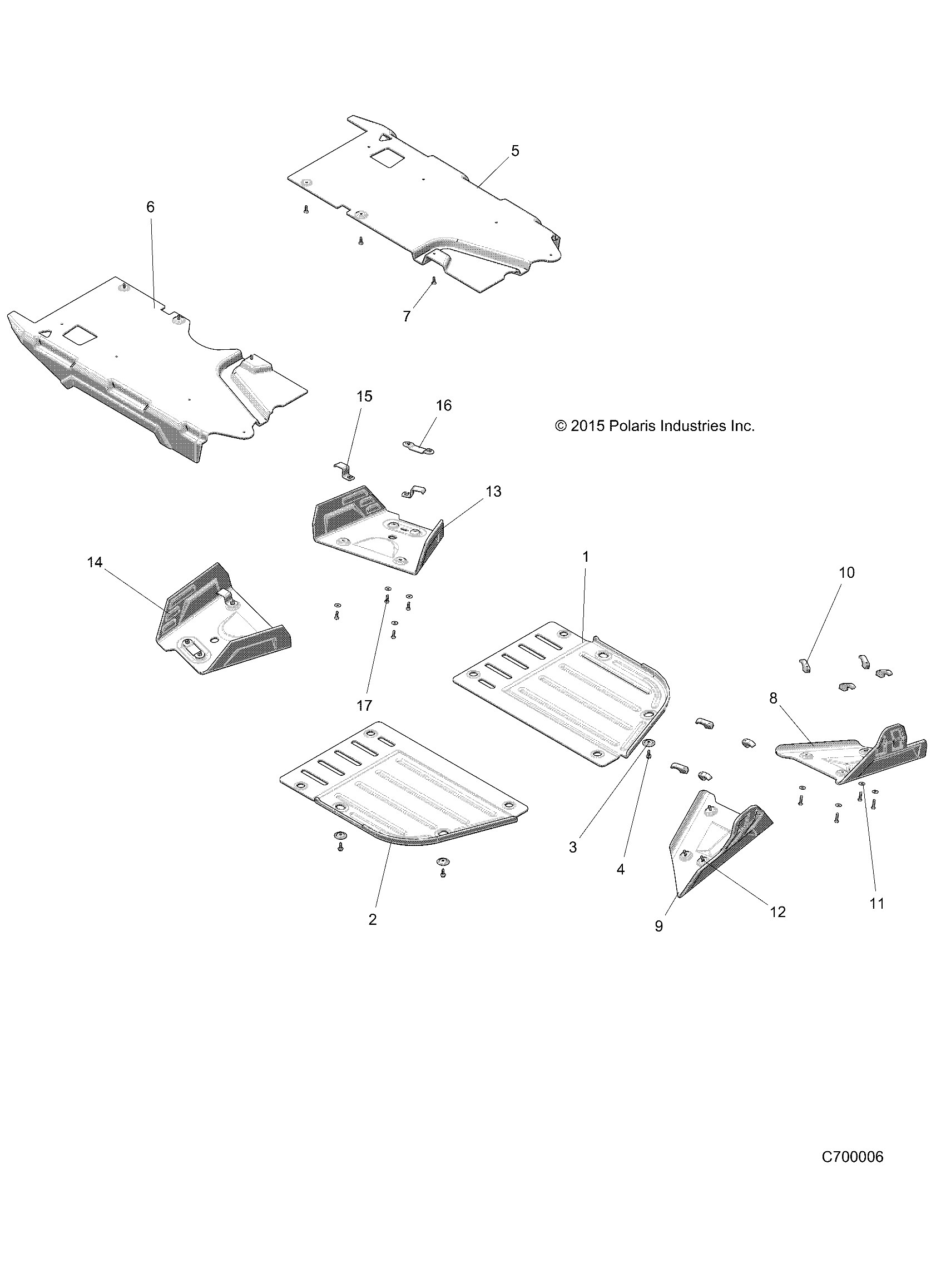 BODY, UNDERCARRAGE PROTECTION - R16RTU87AB/BB (C700006)