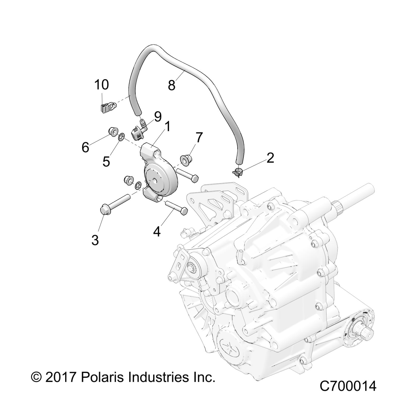 DRIVE TRAIN, MAIN GEARCASE MOUNTING - R18RRU99AS/BS (C700014)