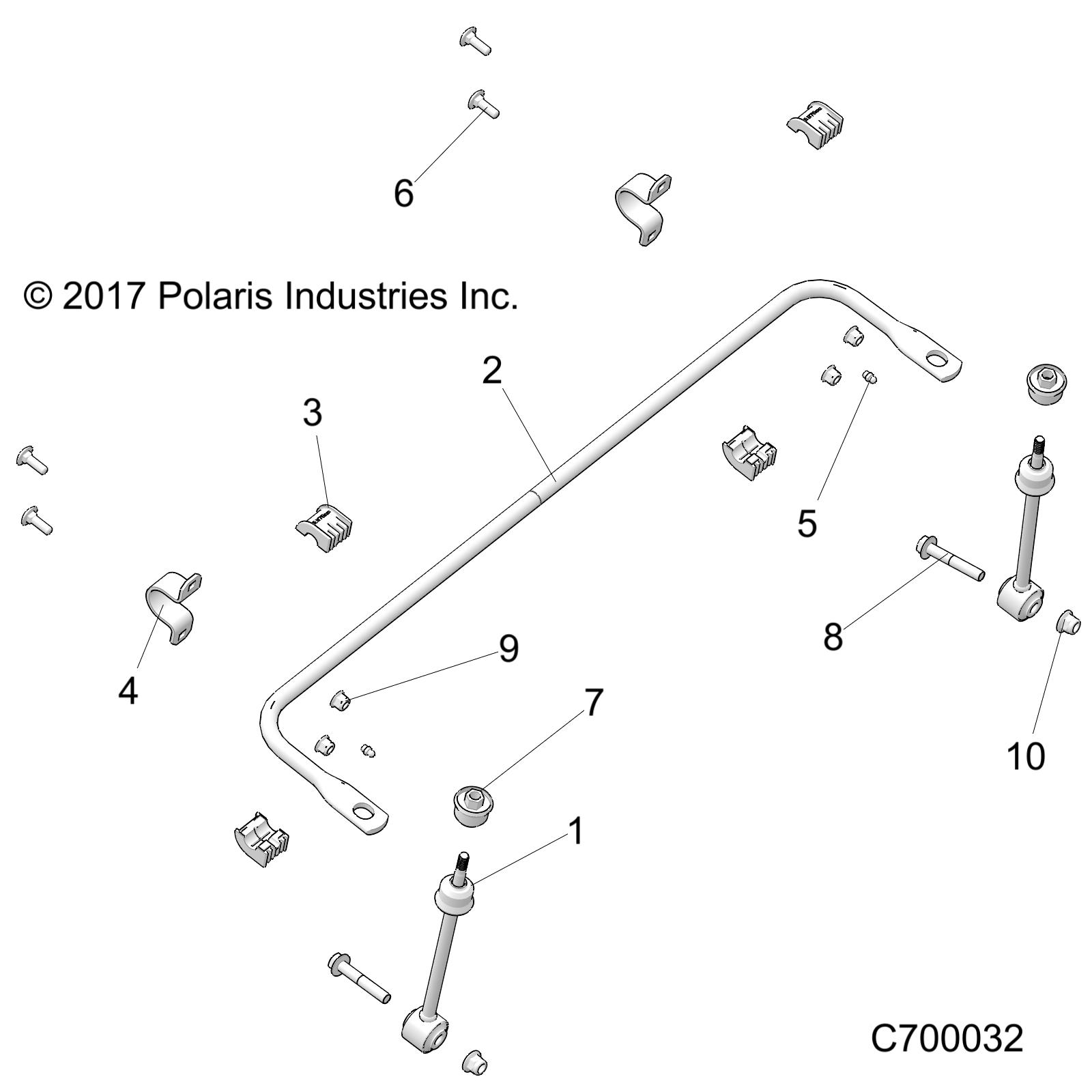 SUSPENSION, FRONT STABILIZER BAR - R22RSB99AZ/BZ (C700032)