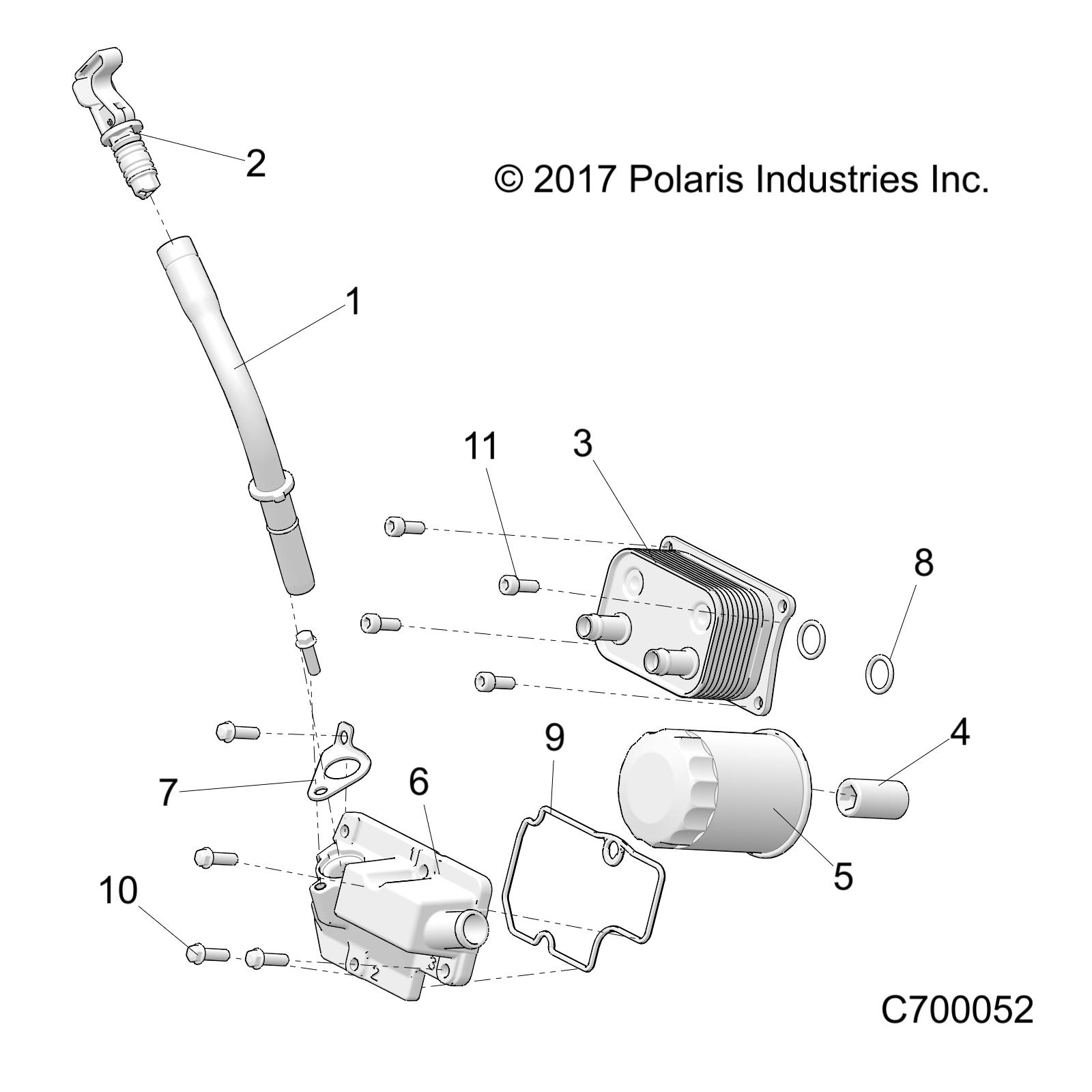 ENGINE, DIPSTICK AND OIL FILTER - R18RRE99NS (C700052)