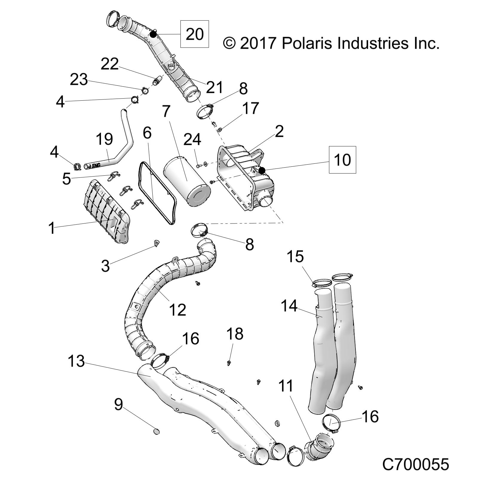 ENGINE, AIR INTAKE SYSTEM - R20RRZ99A9/AA/AF/AP/AX/B9/BA/BF/BP/BX (C700055)