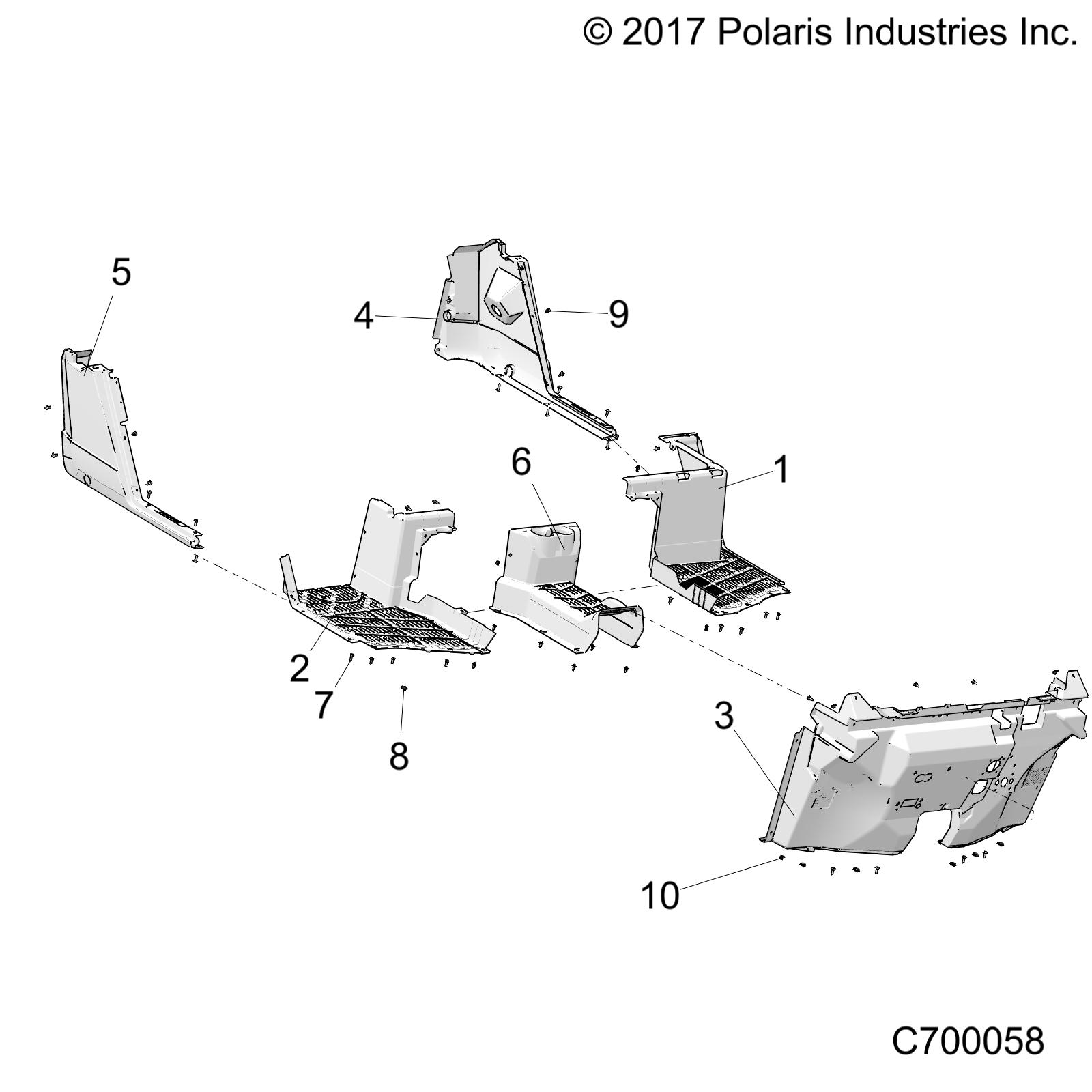 BODY, FLOOR AND ROCKER - R20RRED4J1 (C700058)