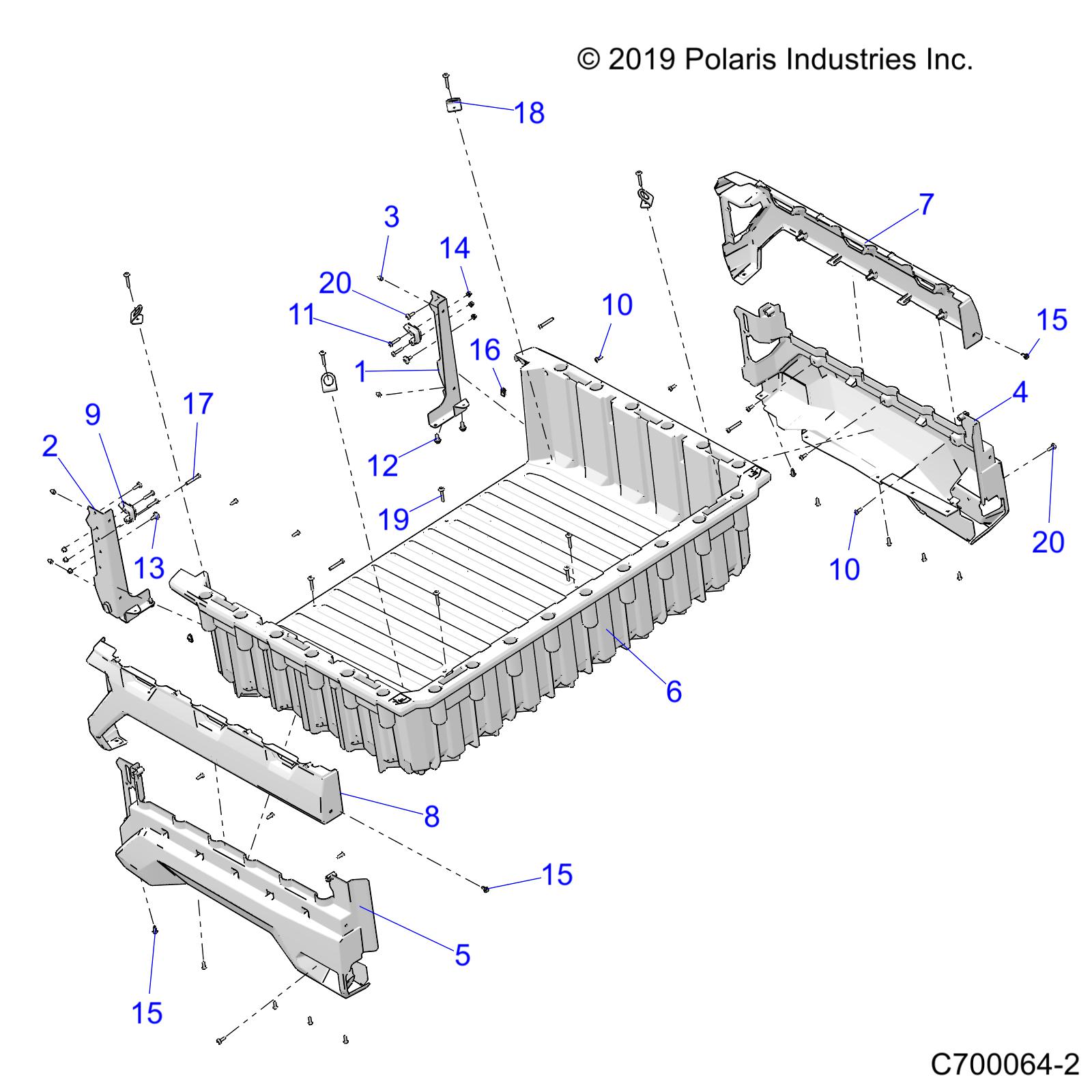 BODY, BOX - R23RRE99FJ/F9/RRS99CJ/F9/FJ/C9/CK/RRP99CJ (C700064-2)