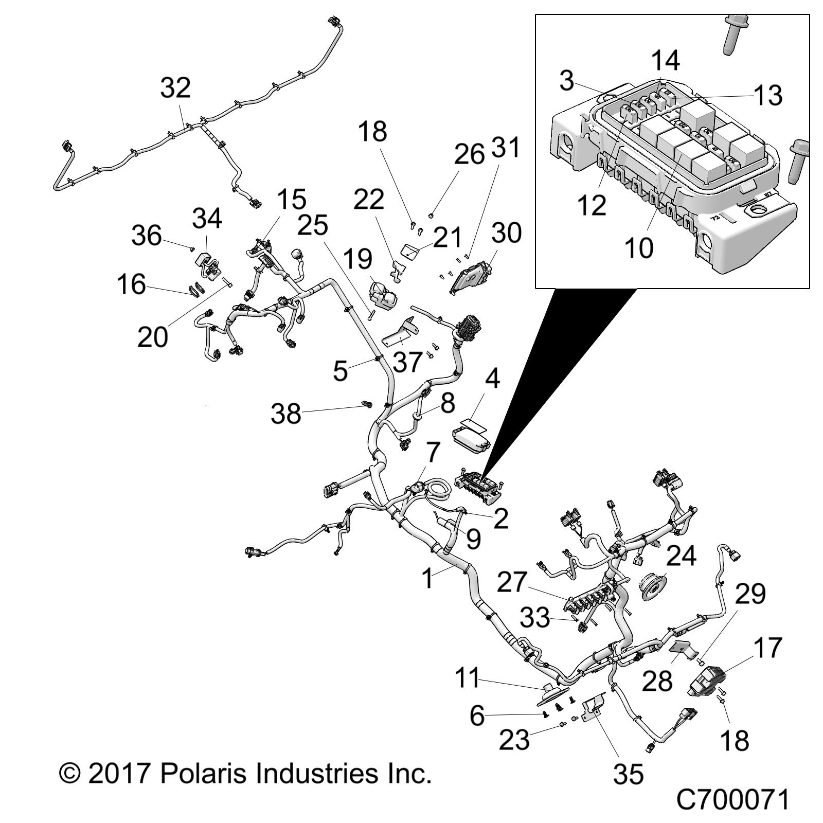 ELECTRICAL, WIRE HARNESS - R20RRE99DS (C700071)