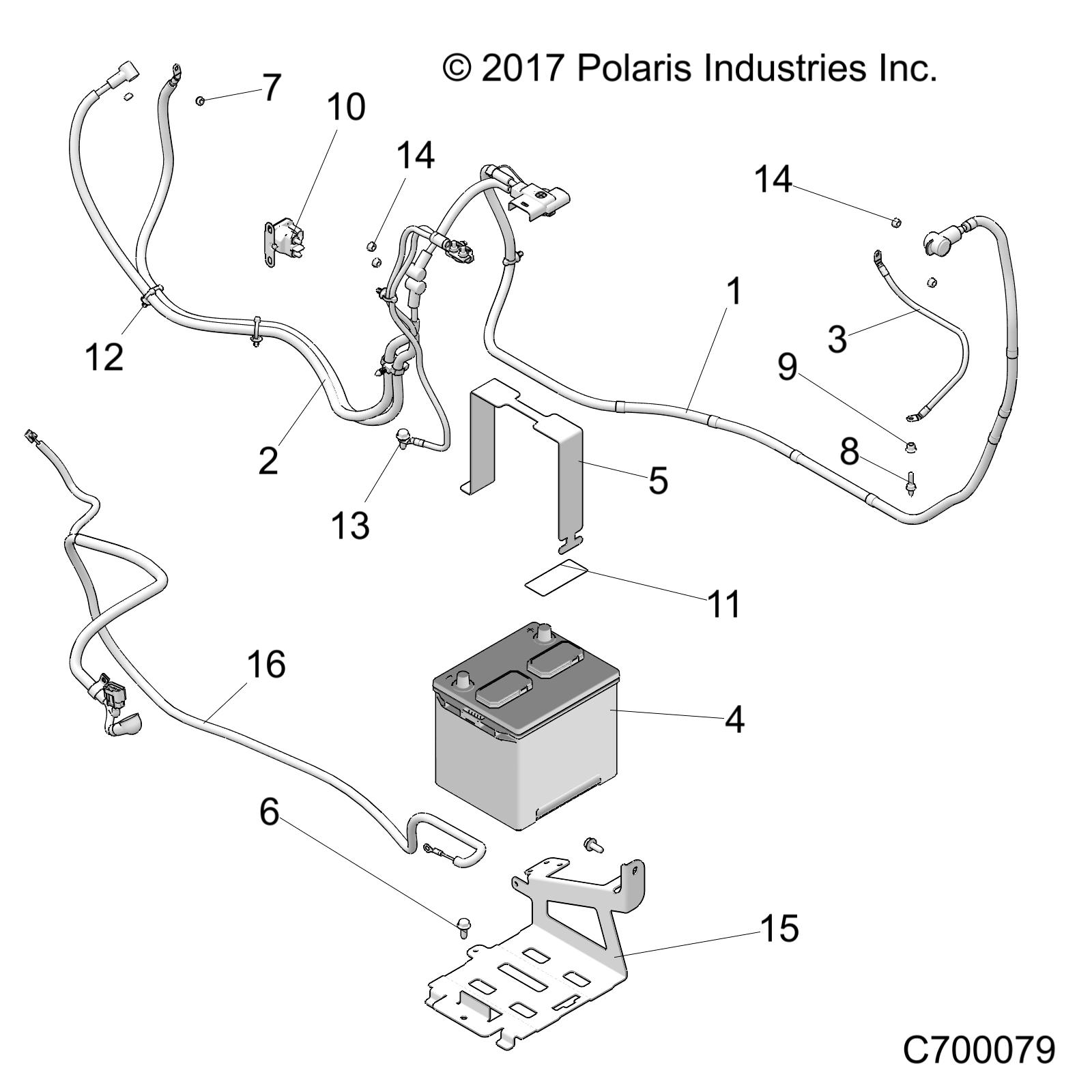 ELECTRICAL, BATTERY - R19RRW99A9/AD/AJ/AP/B9/BD/BJ/BP (C700079)