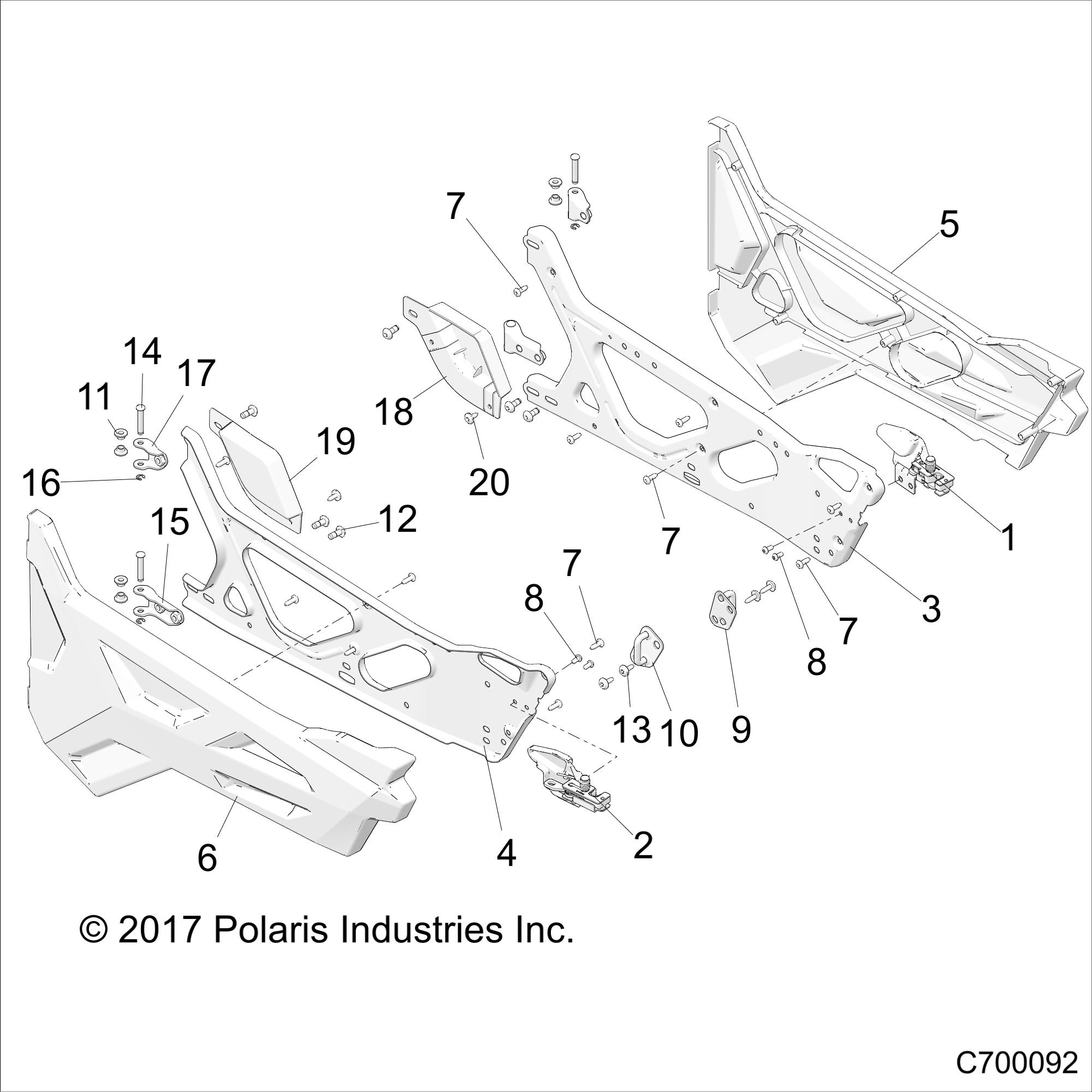 BODY, DOORS - Z18VAS87CM (C700092)