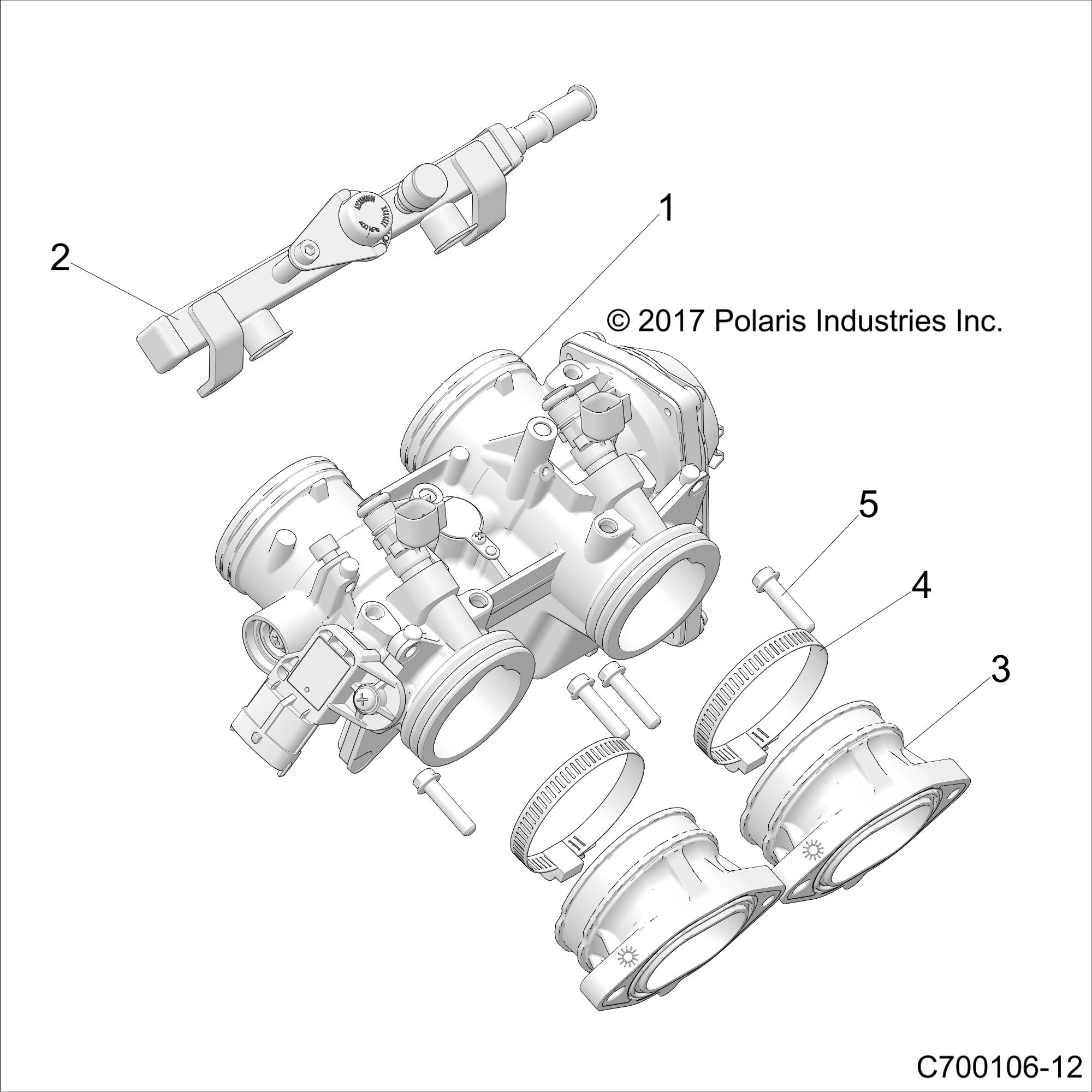 ENGINE, THROTTLE BODY - Z21N4E99NG (C700106-12)