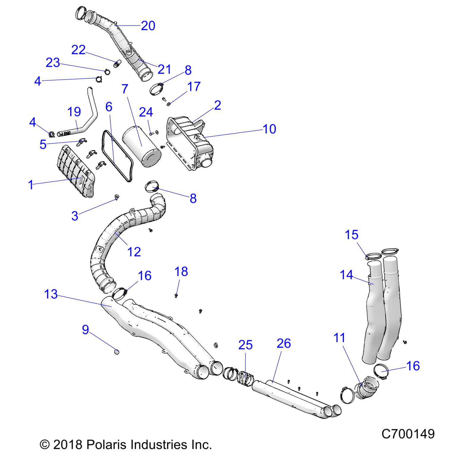 ENGINE, AIR INTAKE SYSTEM - R19RSW99AS/A9/AD/BS/B9/BD (C700149)