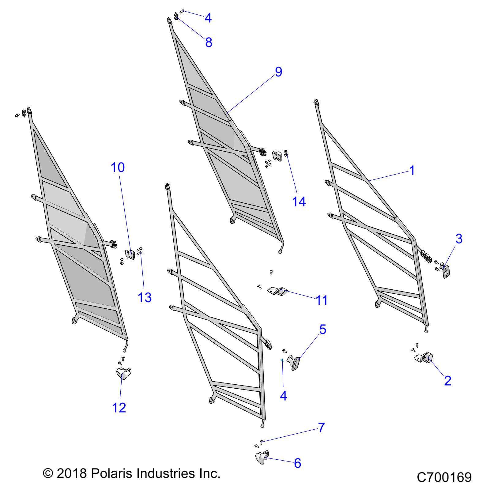 BODY, NETS - R20T6A99A1/B1/E99A9/AM/AS/B9/BM/BS (C700169)