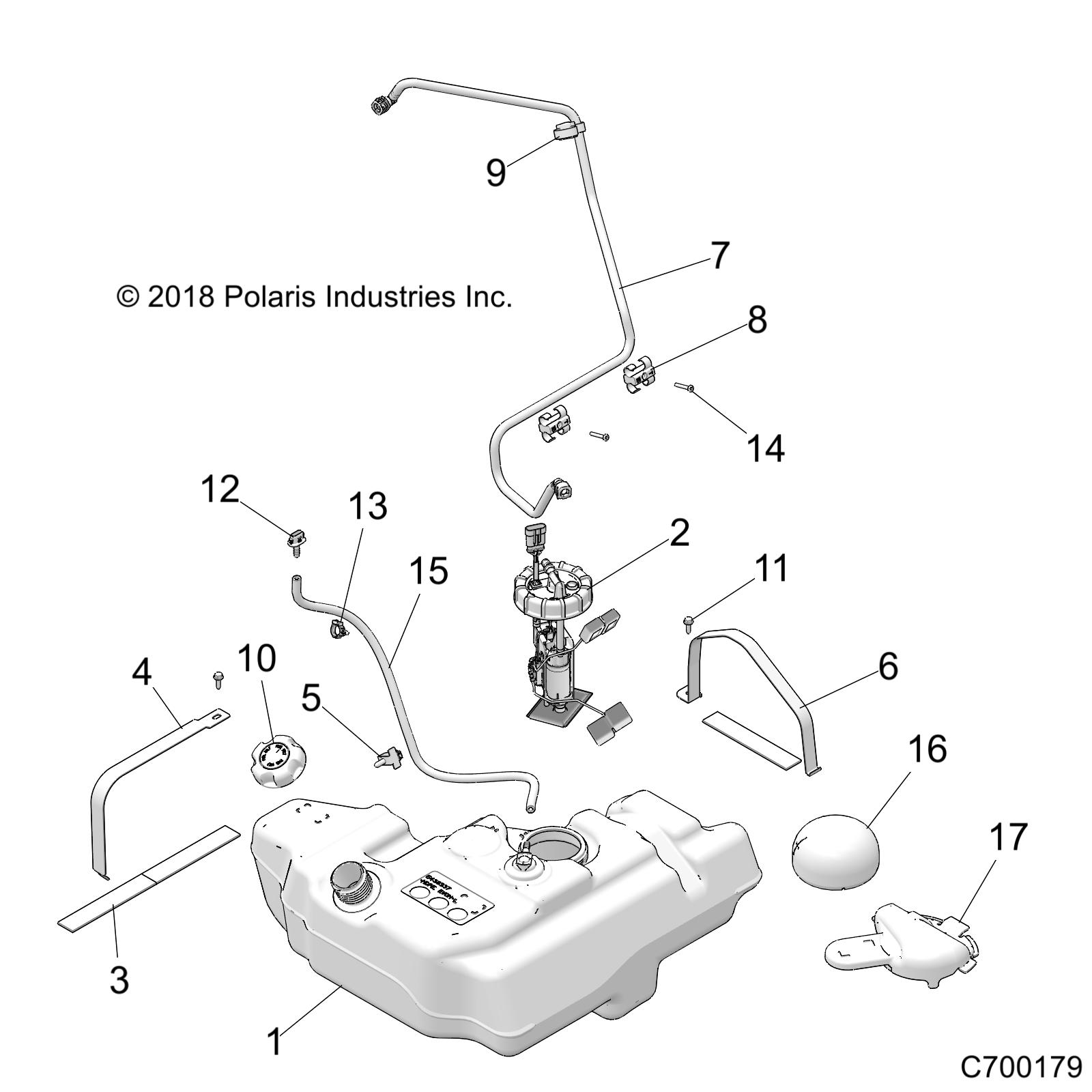 BODY, FUEL TANK - Z20CHA57A2/E57AM (C700179)