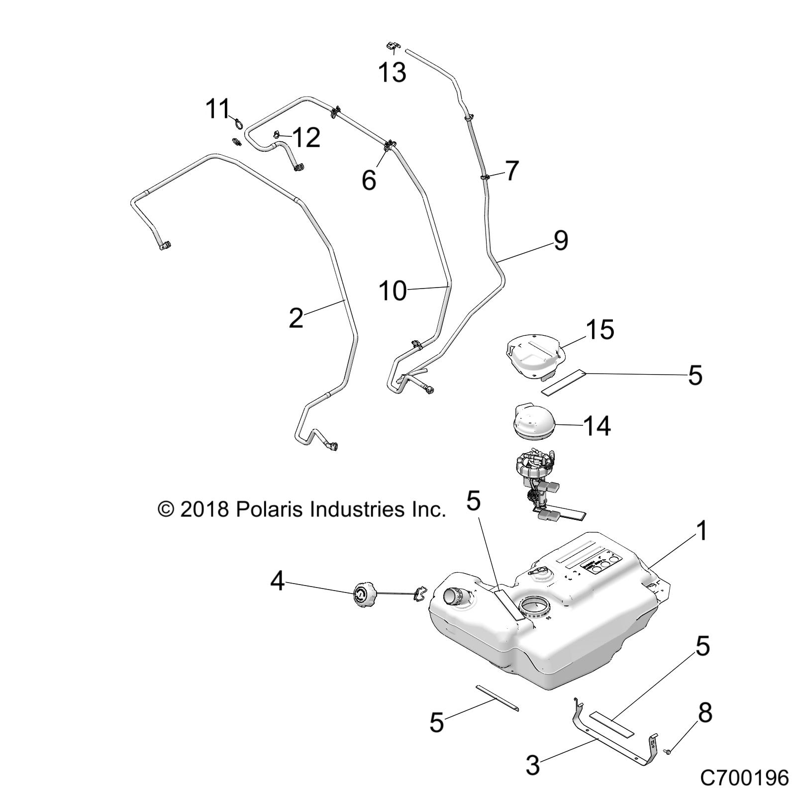 BODY, FUEL TANK - Z18VEL92BK/BR/LK (C700196)