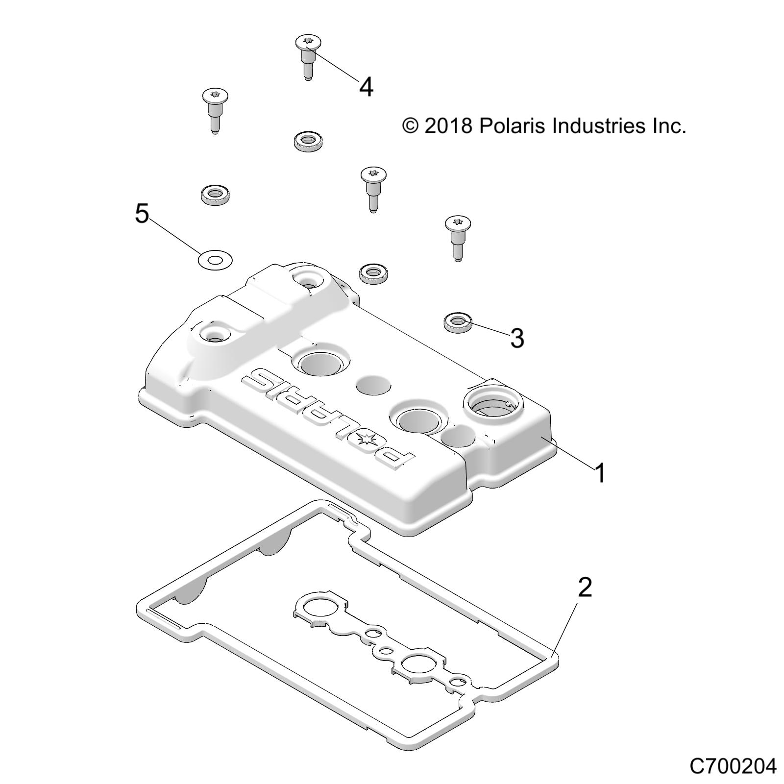 ENGINE, VALVE COVER - R19RVA87A1/B1/EA9/AH/B9/BH (C700204)