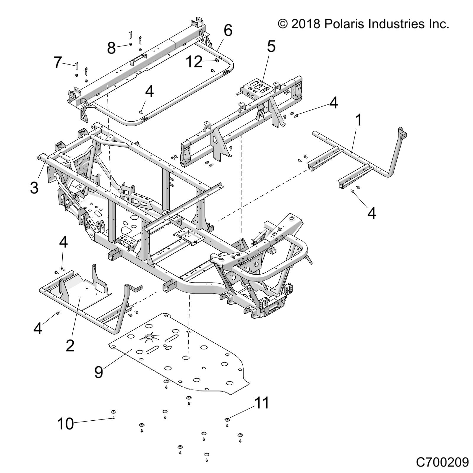 CHASSIS, FRAME - R20MAA57B1/B9/EBH (C700209)