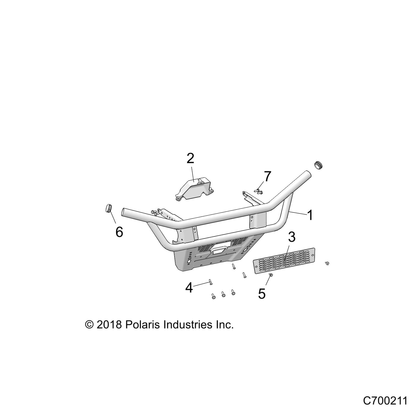 BODY, BUMPER - R21MAE57BX (C700211)